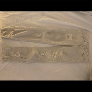 American Eagle Light Grey Jeans